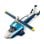 LEGO Creator 31160 Conjunto de construção de avião de corrida 3 em 1 com 178 peças