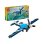 LEGO Creator 31160 Conjunto de construção de avião de corrida 3 em 1 com 178 peças