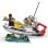 Set LEGO Jurassic World 76974 Mosasaurus Construible 858 Piezas Articulado+Barco+Minifiguras