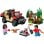 Set LEGO Jurassic World 76972 Huida en Todoterreno Velocirraptor Mandíbula Móvil 285 piezas