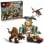 LEGO Jurassic World Spinosaurus e Quetzalcoatlus Missione Aerea Set 984 Pezzi Interattivi