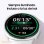 Samsung Galaxy Watch8 Bluetooth GPS 44mm AMOLED Argento Cinturino Bianco Resistente 5ATM IP68