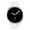 Samsung Galaxy Watch8 Bluetooth GPS NFC 40mm Super AMOLED Prateado Correa Branca M Resistente à Água 5ATM+IP68