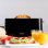 Tostadora Taurus Mytoast Nero 1000W 1 Ranura Larga 7 Niveles Tostado Recogemigas Negro