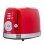 Tostadora Sogo TOS-SS-5460 Acero Inoxidable Roja 850W Doble Ranura Ancha 6 Niveles