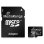 Tarjeta MicroSD MediaRange MR946 256GB UHS-I Clase 10 U1 Adaptador SD 80MB/s Negro