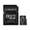 Tarjeta microSD Industrial Kingston 32GB UHS-I U3 V30 A1 pSLC -40°C/+85°C Adaptador SD