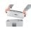 Destructeur de documents DAHLE PaperSAFE 140 P-4 12L Coupe croisée Noir-Gris