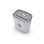 Destructeur de documents DAHLE PaperSAFE 140 P-4 12L Coupe croisée Noir-Gris