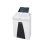 Destructora HSM Securio AF 150 Corte cruzado 4.5x30mm 24cm 34L 10 hojas Blanco