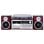 Tocadiscos Trevi TT 1072 DAB Madera Semiautomático Tracción Directa Radio CD Cassette USB SD LCD Altavoces