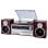 Tocadiscos Trevi TT 1072 DAB Madera Semiautomático Tracción Directa Radio CD Cassette USB SD LCD Altavoces