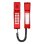 Teléfono IP Fanvil H2U-R Rojo 2 Líneas PoE Montaje Escritorio/Pared