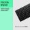 Tastatur HP 125 USB kabelgebunden komplett schwarz mit 1,8 m Kabel