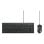 Teclado Kensington KM100 EQ QWERTY Español USB Membrana Resistente a derrames Negro con Ratón incluido