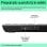 Clavier sans fil HP 725 Multidispositif Réchargeable Gris 100%