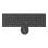 Clavier Sans Fil Rapoo 9700M, Bluetooth 5.0, Aluminium, Noir, Souris Incluse