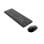 Clavier Philips 3000 SPT6307B/16 Inalámbrico 2,4G avec Souris Ambidextre