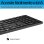 Teclado HP 320MK Interruptor de Membrana Cableado USB Negro Ratón Incluido Copilot