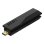 Adaptador WiFi MSI BE6500 USB 3.2 WiFi 7 2880Mbps 6GHz Antena Alta Ganancia Negro