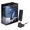 Adaptador WiFi MSI BE6500 USB 3.2 WiFi 7 2880Mbps 6GHz Antena Alta Ganancia Negro
