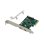 Tarjeta de expansión Conceptronic EMRICK13G PCIe USB-C 10Gbps ASM3142 Hot-Swap Verde