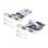 PCIe Serielle Schnittstellenkarte 4 Port DB9 RS232/422/485 ASIX-AX99100 Schwarz