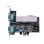 Tarjeta Serie PCIe StarTech.com 2 Puertos DB9 RS232/RS422/RS485 AX99100 ESD 15kV Win/Linux Brackets Bajo Perfil