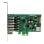 Scheda PCI Express StarTech 7 Porte USB 3.2 Gen 1 con Alimentazione SATA Low-profile / Full-height