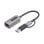 Adaptateur USB-C StarTech.com à Ethernet - 10/100/1000Mbps - Gris
