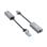 Adaptador de red Equip 133495 USB-C a 2,5GbE Aluminio Gris USB-A/USB-C/RJ45