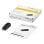 Adaptador de Red USB 3.0 Gigabit Ethernet StarTech USB31000NDS 1 Puerto RJ45 AX88179 Negro