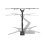 Soporte de pared TV Equip 650413 23-55" Movimiento Completo Acero Inoxidable Negro 30kg