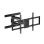 Soporte TV Equip 650348 43-100" Movimiento Completo Inclinable Giratorio Pared Negro