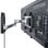 TV Wandhalterung StarTech.com VESA 400x400 26–65" 45 kg Schwenkbar Neigbar Schwarz Silber