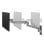 Soporte monitor Ergotron LX Pro 45-683-293 Pared 10kg 34" Aluminio Gris Oscuro Ajuste Altura