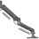 Monitorarm Ergotron LX Pro 45-682-293 Abrazadera 10kg 34" Grau