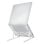 Soporte para portátil y tablet T'nB iClick aluminio plegable 17" plata ultraligero