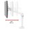 Brazo para monitor Ergotron NX Series NX Monitor Arm White 8kg 34" Blanco/Negro
