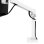 Brazo para monitor Ergotron NX Series NX Monitor Arm White 8kg 34" Blanco/Negro