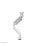 Soporte monitor Neomounts DS70PLUS-450WH1 18kg 49" Gas Spring VESA Topfix Blanco
