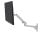 Brazo para monitor Ergotron LX de pared aluminio blanco, 34", 11,3kg, inclinación y giro avanzados