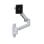 Brazo para monitor Ergotron LX de pared aluminio blanco, 34", 11,3kg, inclinación y giro avanzados