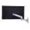 Brazo para monitor Ergotron LX de pared aluminio blanco, 34", 11,3kg, inclinación y giro avanzados