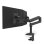 Soporte de monitor Ergotron LX Series 45-489-224 dual, atornillado, 10kg, ajuste de altura, negro