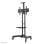 Soporte de suelo Neomounts NM-M1700BLACK para TV 32-75" hasta 50kg ajustable ruedas freno