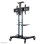 Soporte de suelo Neomounts NM-M1700BLACK para TV 32-75" hasta 50kg ajustable ruedas freno