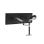 Braccio Montaggio Doppio Impilato LX Ergotron Alu Acciaio 2 Schermi 20kg 40"