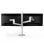 Bras de Montage Ergotron LX Double Empilé, 9,1 kg, 101,6 cm (40"), Ajustable, Blanc