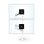Bras de Montage Ergotron LX Double Empilé, 9,1 kg, 101,6 cm (40"), Ajustable, Blanc